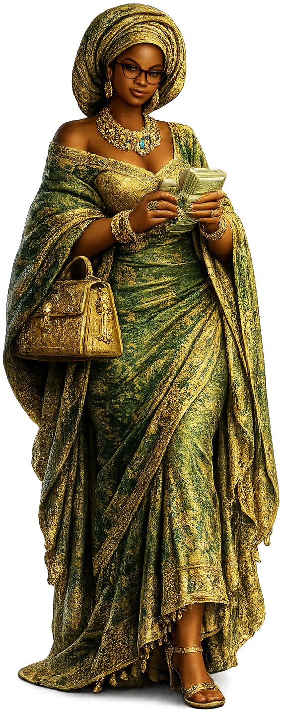 Market Queen character portrait